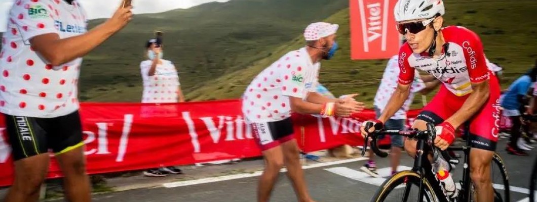 El ocho veces ciclista del Tour de Francia Guillaume Martin