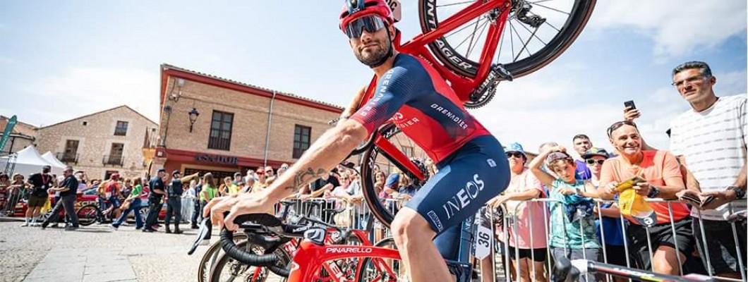 Filippo Ganna gana la décima etapa de la Vuelta a España