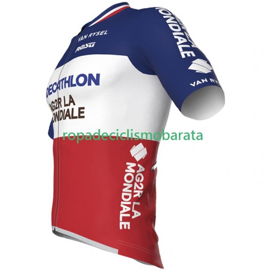 Maillot Manga Corta AG2R La Mondiale 2024 Hombres N002