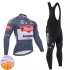 Invierno Maillot y Culotte Largos con Tirantes Alpecin Deceuninck 2025 Hombres
