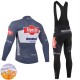 Invierno Maillot y Culotte Largos con Tirantes Alpecin Deceuninck 2025 Hombres
