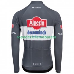 Maillot Manga Larga Alpecin Deceuninck 2025 Hombres