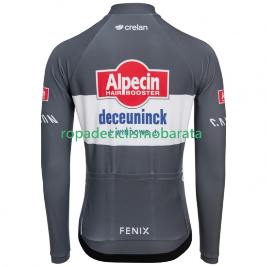 Maillot Manga Larga Alpecin Deceuninck 2025 Hombres