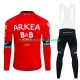 Maillot y Culotte Largos con Tirantes Arkea Bb Hotels 2024 Hombres