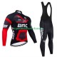 Maillot y Culotte Largos con Tirantes Bmc Suisse 2024 Hombres