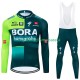 Maillot y Culotte Largos con Tirantes Bora Hansgrohe 2024 Hombres N001