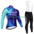 Maillot y Culotte Largos con Tirantes Decathlon Ag2R 2024 Hombres N001