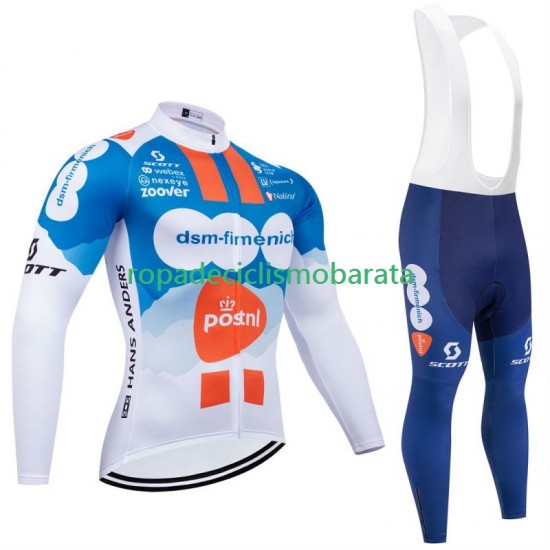 Maillot y Culotte Largos con Tirantes Dsm 2024 Hombres