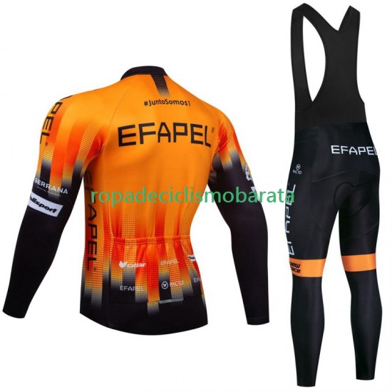 Maillot y Culotte Largos con Tirantes Efapel 2024 Hombres