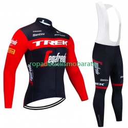 Maillot y Culotte Largos con Tirantes Trek Segafredo 2023 Hombres