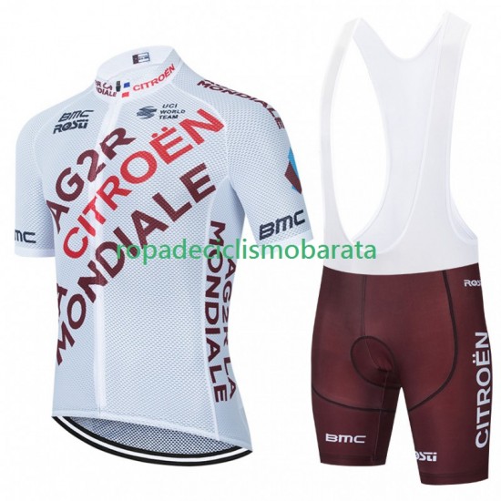Maillot y Culotte con Tirantes Ag2R La Mondiale 2023 Hombres
