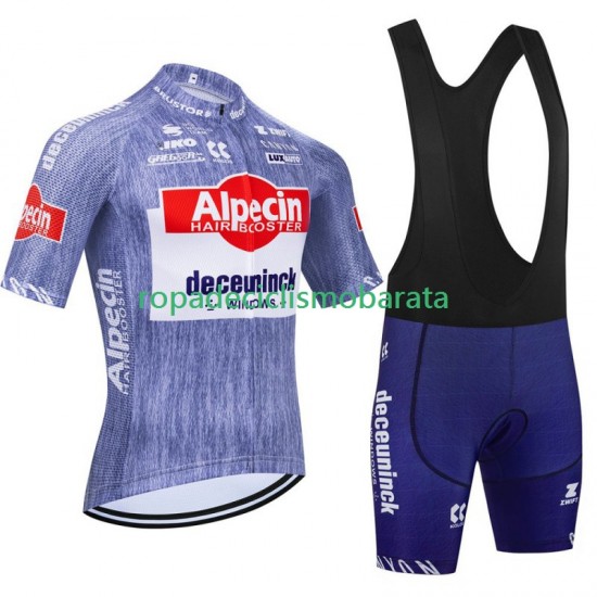 Maillot y Culotte con Tirantes Alpecin Deceuninck 2024 Hombres