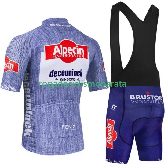 Maillot y Culotte con Tirantes Alpecin Deceuninck 2024 Hombres