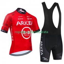 Maillot y Culotte con Tirantes Arkea Bb Hotels Excalibur 2024 Hombres