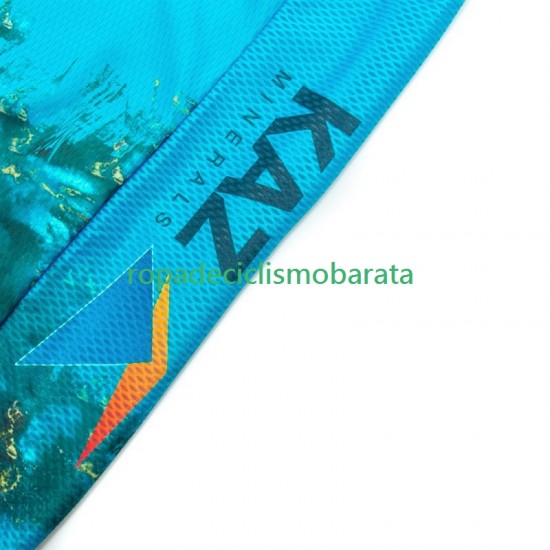 Maillot y Culotte con Tirantes Astana Qazaqstan 2024 Team Hombres