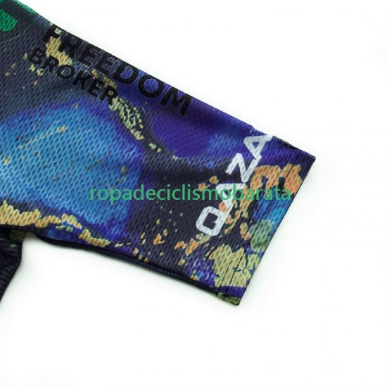 Maillot y Culotte con Tirantes Astana Qazaqstan 2024 Hombres