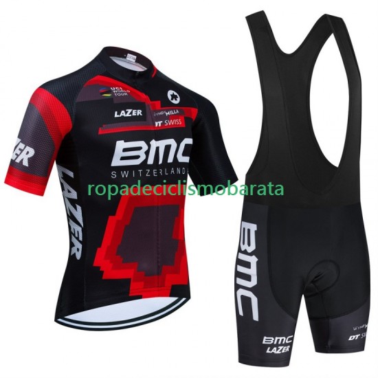 Maillot y Culotte con Tirantes Bmc Suisse 2024 Hombres