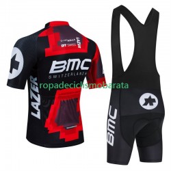 Maillot y Culotte con Tirantes Bmc Suisse 2024 Hombres