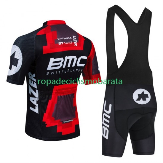 Maillot y Culotte con Tirantes Bmc Suisse 2024 Hombres