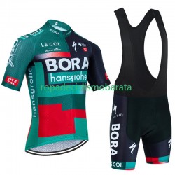 Maillot y Culotte con Tirantes Bora Hansgrohe 2023 Hombres