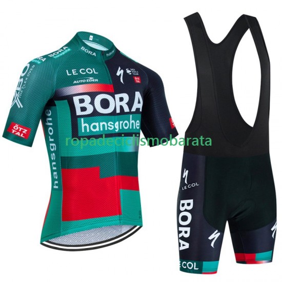 Maillot y Culotte con Tirantes Bora Hansgrohe 2023 Hombres