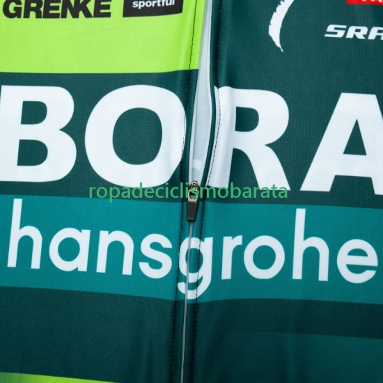 Maillot y Culotte con Tirantes Bora Hansgrohe 2024 Hombres N001