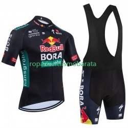 Maillot y Culotte con Tirantes Bora Hansgrohe 2024 Hombres