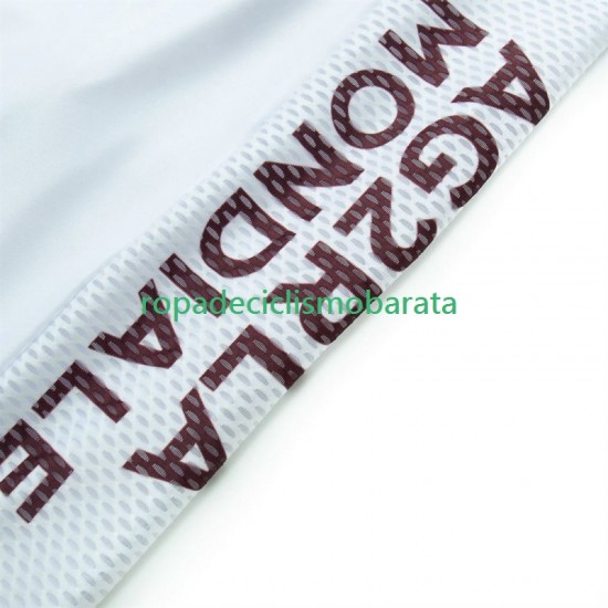 Maillot y Culotte con Tirantes Decathlon Ag2R 2024 Hombres