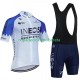 Maillot y Culotte con Tirantes Ineos Grenadier 2023 Blanc Hombres