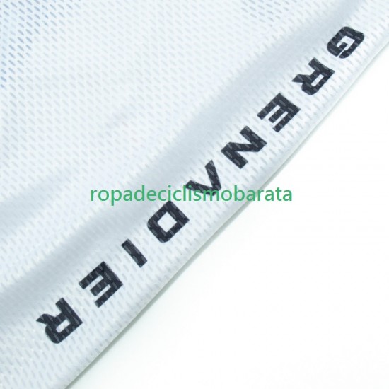 Maillot y Culotte con Tirantes Ineos Grenadier 2023 Blanc Hombres