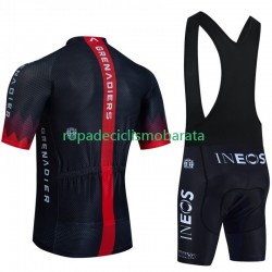 Maillot y Culotte con Tirantes Ineos Grenadier 2023 Noir Hombres