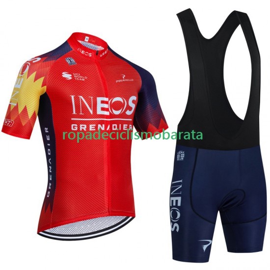 Maillot y Culotte con Tirantes Ineos Grenadier 2023 Hombres