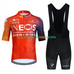 Maillot y Culotte con Tirantes Ineos Grenadier 2024 Hombres