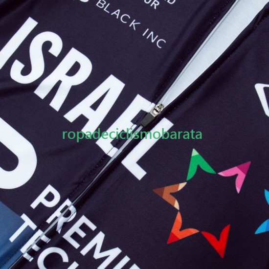 Maillot y Culotte con Tirantes Israel Premier Tech 2024 Hombres