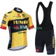Maillot y Culotte con Tirantes Jumbo Visma 2023 Hombres