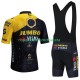 Maillot y Culotte con Tirantes Jumbo Visma Tdf Velodrome 2023 Hombres