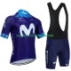 Maillot y Culotte con Tirantes Movistar 2023 Hombres