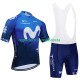 Maillot y Culotte con Tirantes Movistar 2024 Hombres