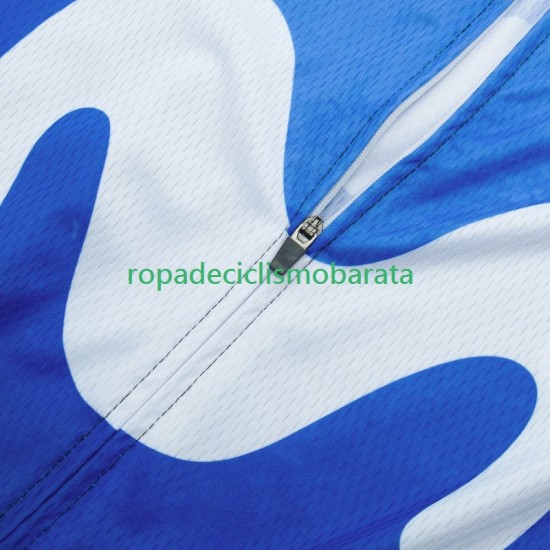 Maillot y Culotte con Tirantes Movistar 2024 Hombres