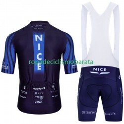 Maillot y Culotte con Tirantes Nice Metropole Cote D Azur 2023 Hombres