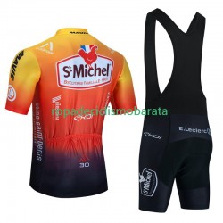 Maillot y Culotte con Tirantes Saint Michel Auber 93 2023 Hombres