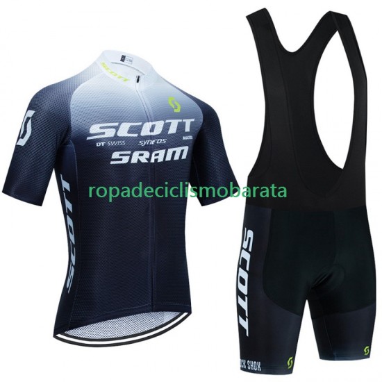 Maillot y Culotte con Tirantes Scott Sram 2023 Hombres