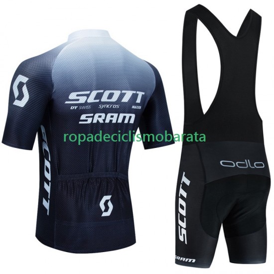 Maillot y Culotte con Tirantes Scott Sram 2023 Hombres