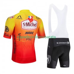 Maillot y Culotte con Tirantes St Michel Auber 93 Mavic 2024 Hombres