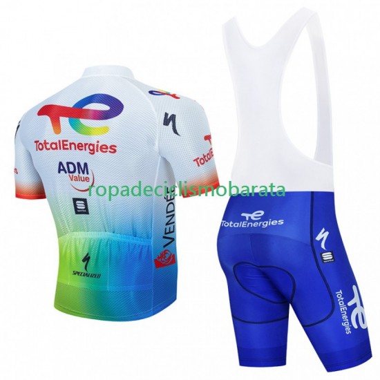 Maillot y Culotte con Tirantes Totalenergies 2023 Hombres