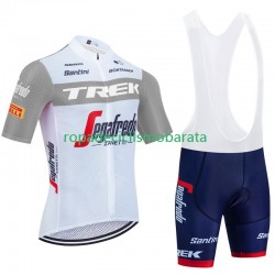 Maillot y Culotte con Tirantes Trek Segafredo 2023 Hombres N001