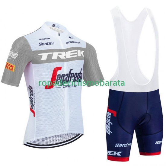 Maillot y Culotte con Tirantes Trek Segafredo 2023 Hombres N001