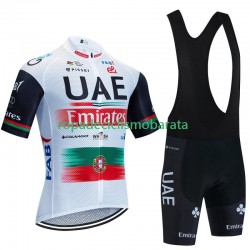 Maillot y Culotte con Tirantes Uae Emirates 2023 Hombres N001