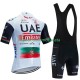Maillot y Culotte con Tirantes Uae Emirates 2023 Hombres N001