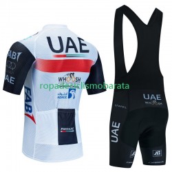 Maillot y Culotte con Tirantes Uae Emirates 2023 Hombres